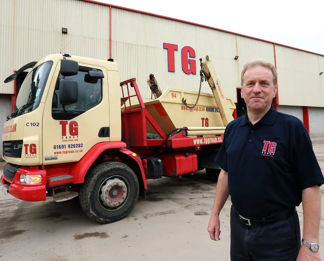 TG Kevin and lorry pic