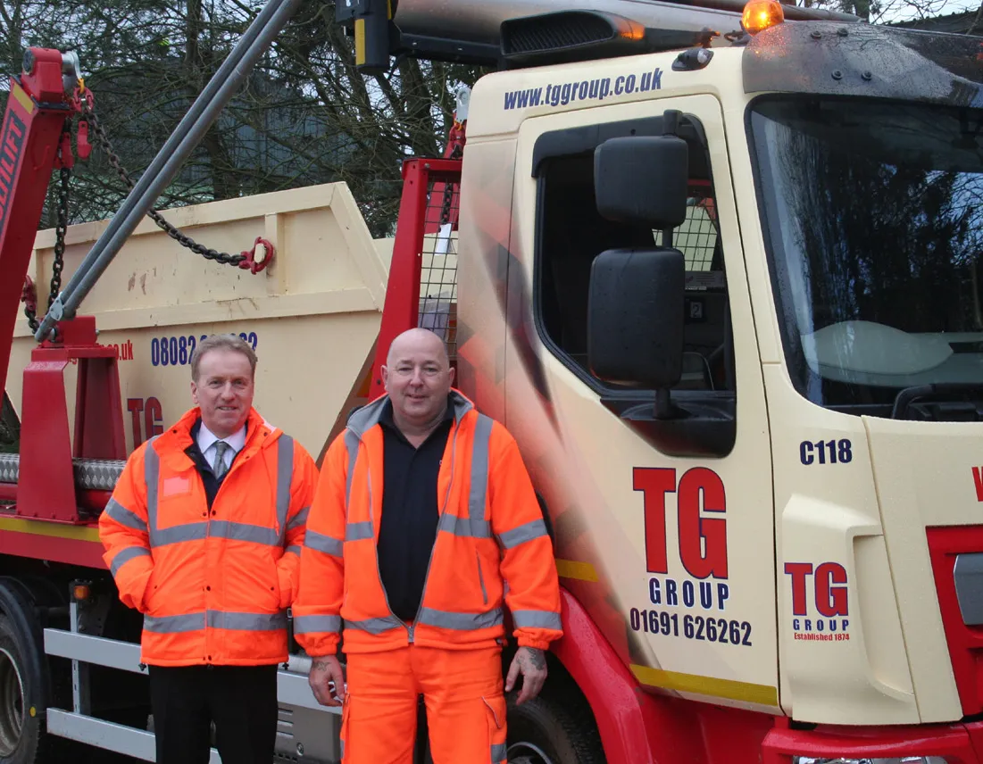 TG new skip truck pic