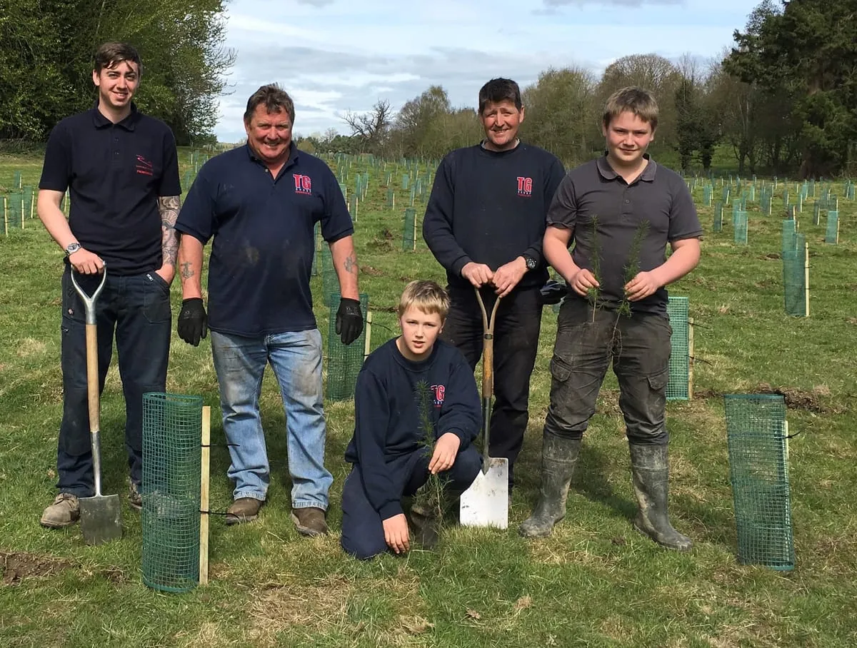 TG tree planting pic