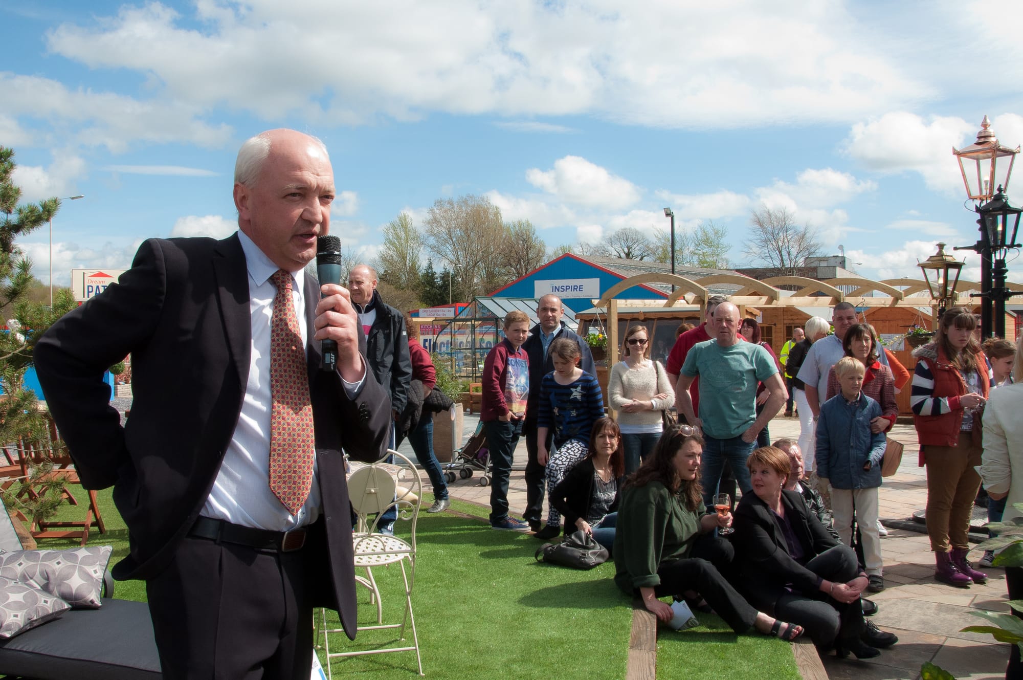 Tudor Griffiths speaking